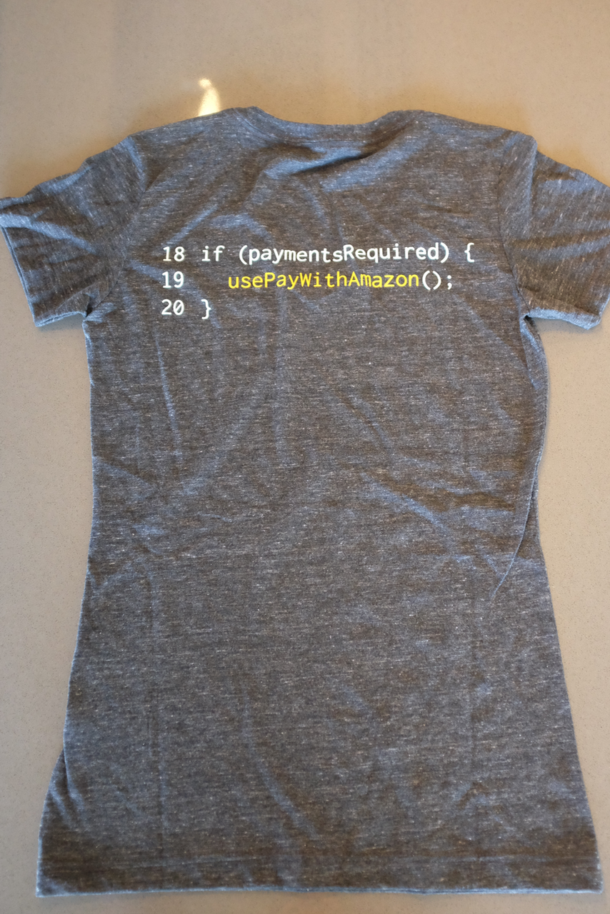 Amazon Payments Women's t-shirt