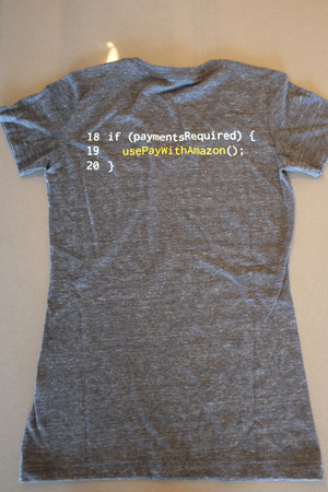 Amazon Payments Women's t-shirt
